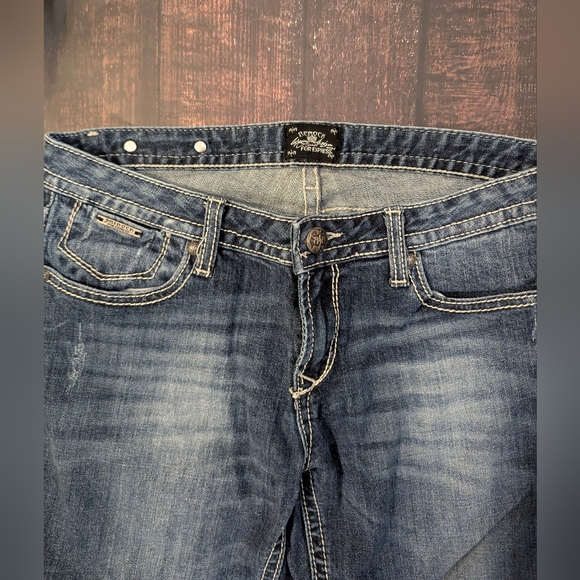 Rerock for Express low rise bootcut jeans - Picture 3 of 5